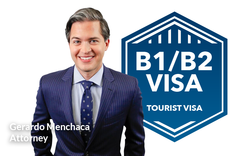 22 Gerardo Menchaca Picture&b1b2visa Tourist Badge